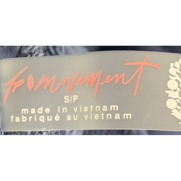 New Free People Movement Jumpsuit Womens Small Inbound One Piece Misty Blue NWT - Picture 8 of 11